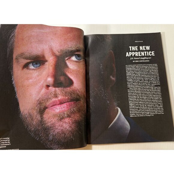 Time Magazine October 16 2023 The New Right J.D. Vance Politics & Culture Editio - Picture 3 of 4